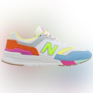 New Balance Neon Multicolor Sneakers